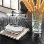 Chapman Shou Sugi Ban Petite Round Dining Table