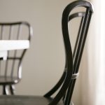 Ciao Bella Spindle Back Counter Stool-Black