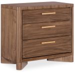 Eleana Three Drawer Nightstand