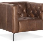 Nicolla leather Stationary Chair