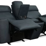Riverton Power Gliding Console Loveseat with Power Headrest and Lumbar
