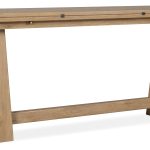 Driftwood Flip-Top Console Table