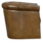 Axton Swivel leather Club Chair