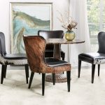Kale Accent Chair with Salt & Pepper HOH