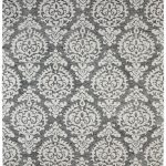 Belfort Traditional Floral & Botanical, Gray/Ivory/Black