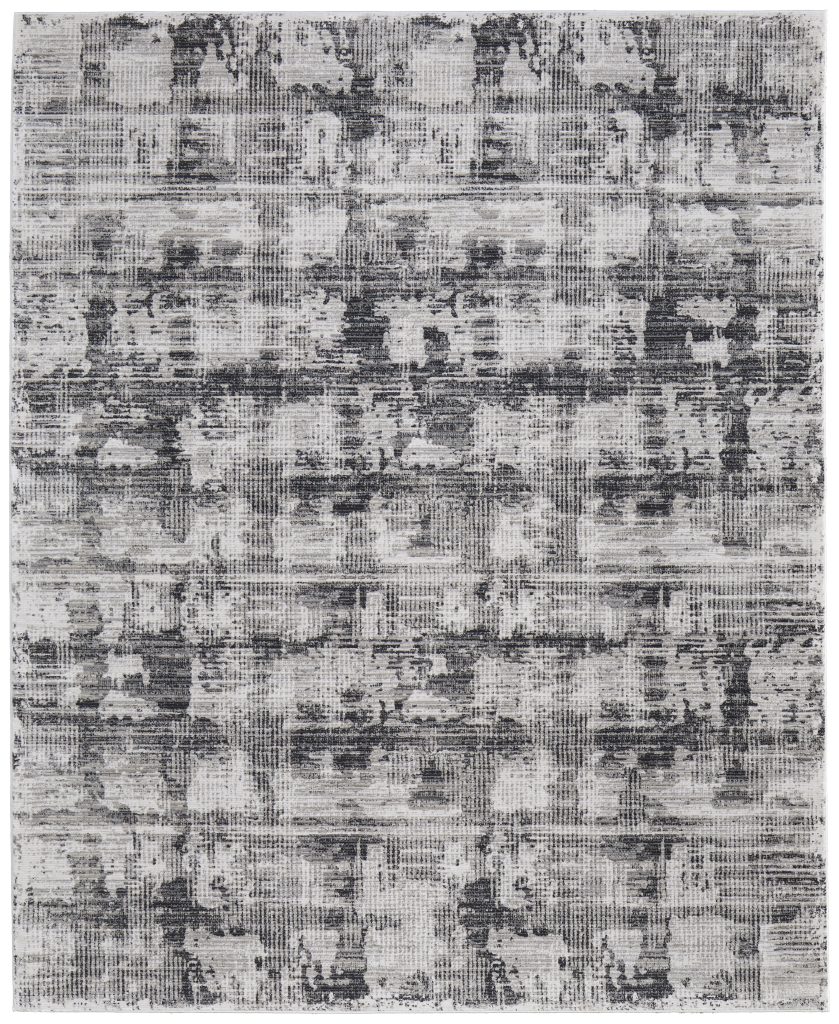 Sonora Modern Abstract, Gray/Ivory