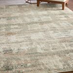 Eden Modern Abstract, Ivory/Gray/Green