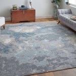 Astra Transitional Abstract, Blue/Gray