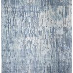 Braden Modern Abstract, Blue/Ivory