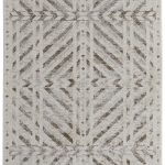 Vancouver Modern Geometric, Ivory/Tan/Brown