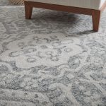 Belfort Traditional Geometric, Gray/White