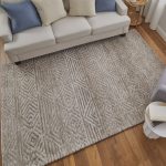 Colton Modern Geometric, Tan/Ivory/Brown