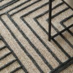 Gansett Modern Geometric, Tan/Brown