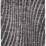 Skyview Modern Abstract, Black/Gray/Ivory