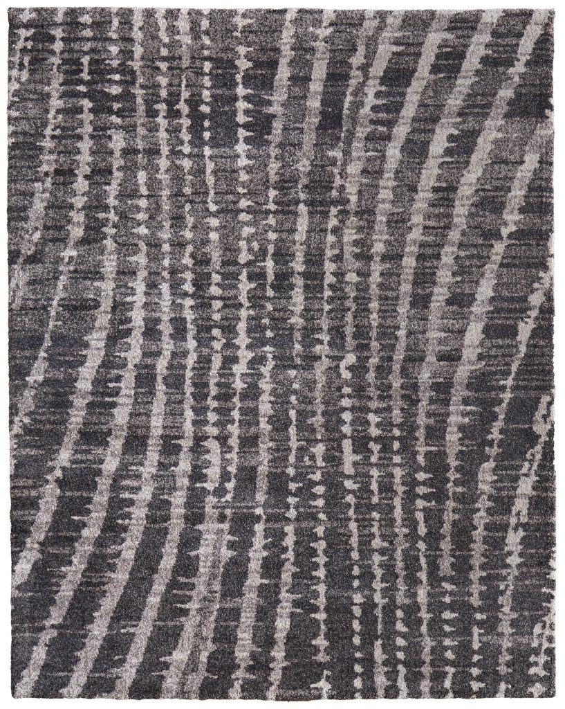 Skyview Modern Abstract, Black/Gray/Ivory