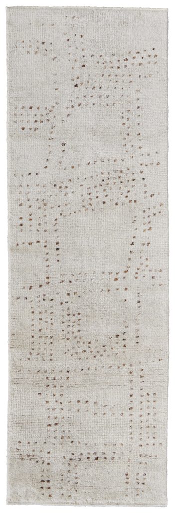 Truxel Modern Polka Dots, Tan/Brown
