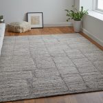 Navaro Modern Abstract, Gray/Ivory/Taupe