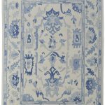 Karina Transitional Floral & Botanical, Ivory/Blue