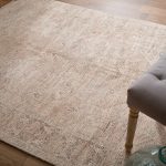 Caldwell Transitional Medallion, Orange/Tan/Ivory