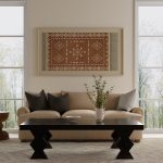 Wallace Modern Floral & Botanical, Tan/Ivory