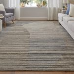 Elias Modern Abstract, Brown/Blue/Tan