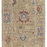 Fillmore Transitional Floral & Botanical, Brown/Tan/Blue