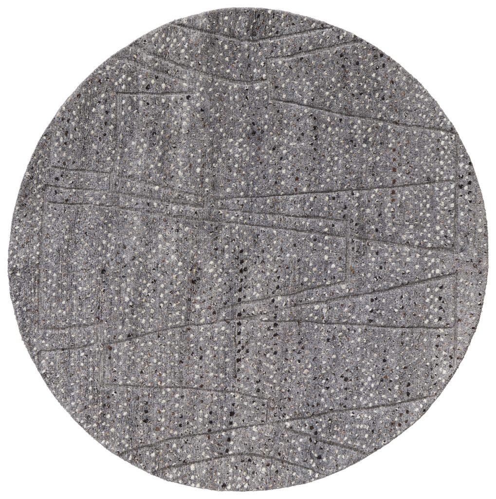Dering Modern Polka Dots, Gray/Tan/Taupe