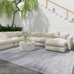 Finley Modern Solid, Gray/Ivory