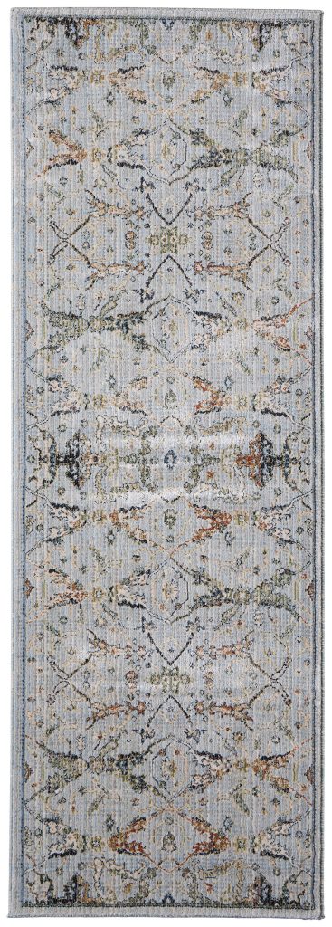 Melrose Traditional Floral & Botanical, Blue/Green/Ivory