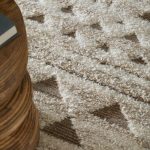 Anica Modern Geometric, Ivory/Taupe/Gray