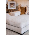 Rene Cazares GRAND CANYON WOOD LEG LAF ISLAND WITH LOW ARM. 203508 at Norwood Furniture