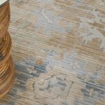 Augustine Traditional Floral & Botanical, Tan/Blue/Ivory