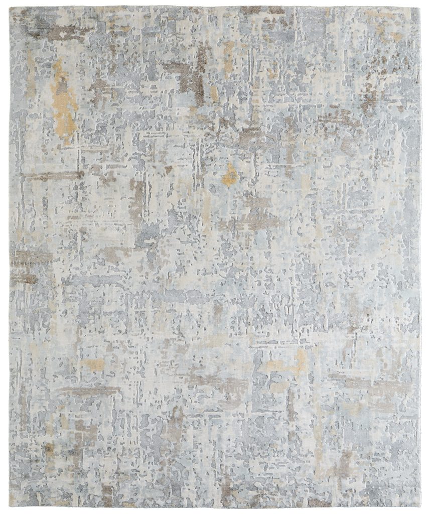 Braden Modern Abstract, Blue/Gray/Brown