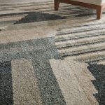 Richmond Modern Abstract, Ivory/Gray/Blue