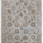 Cadiz Traditional Floral & Botanical, Ivory/Gray/Gold