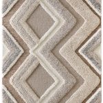 Anica Transitional Geometric, Brown/Gray/Ivory