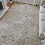 Waldor Modern Abstract, Taupe/Brown/Silver