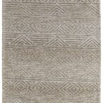 Colton Modern Geometric, Tan/Ivory/Brown