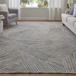 Elias Modern Abstract, Green/Ivory/Tan