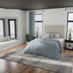 Azure Modern Watercolor, Ivory/Gray/Blue
