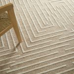 Fenner Transitional Geometric, Taupe/Ivory