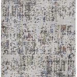 Sonora Modern Abstract, Ivory/Green/Blue