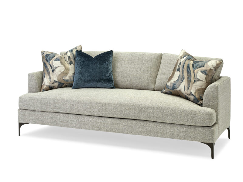 Lauren Bronze Bench Cushion Sofa