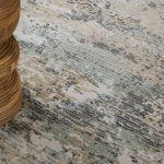 Greenwich Modern Abstract, Ivory/Tan/Blue