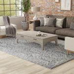Belfort Traditional Geometric, Gray/White