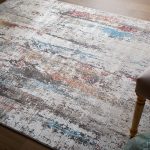 Cadiz Modern Abstract, Gray/Red/Blue
