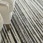 Colton Modern Abstract, Black/Ivory