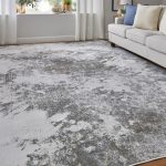 Waldor Modern Abstract, Gray/Silver/Taupe