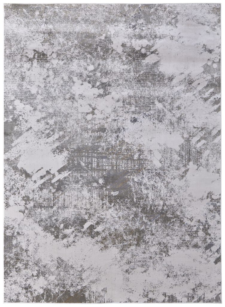 Waldor Modern Abstract, Gray/Silver/Taupe
