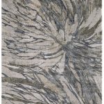 Skyview Modern Abstract, Gray/Green/Ivory